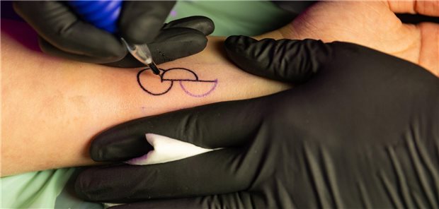 Opt.Ink: Das erste Tattoo, das die Zustimmung zur Organspende ausdrückt.